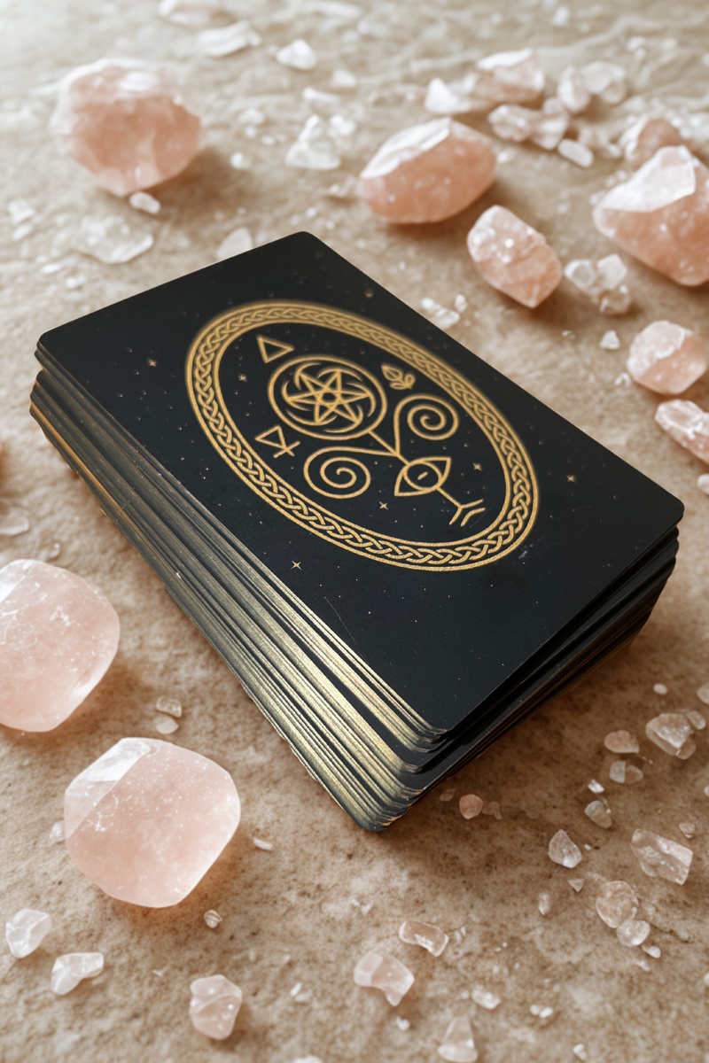 Dorso de las cartas del oráculo